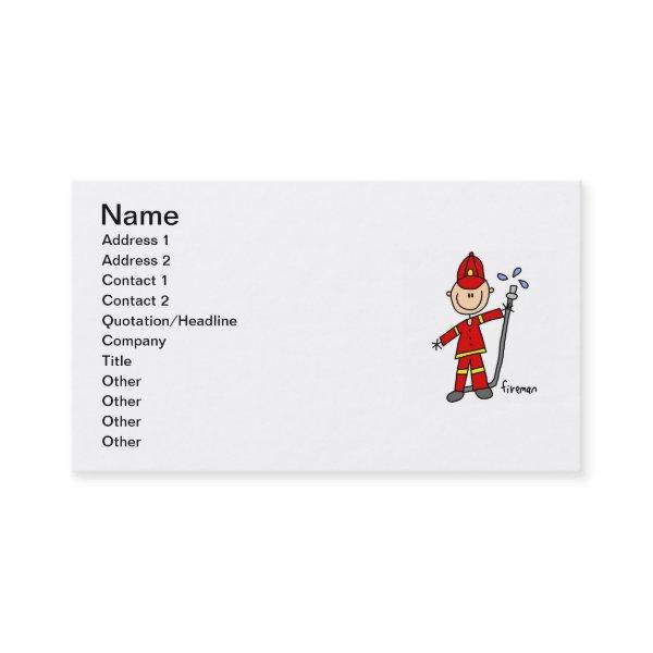 Fireman Stick Figure