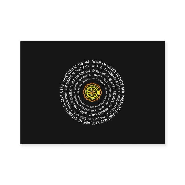 Firemans Prayer, Firefighter Motivational