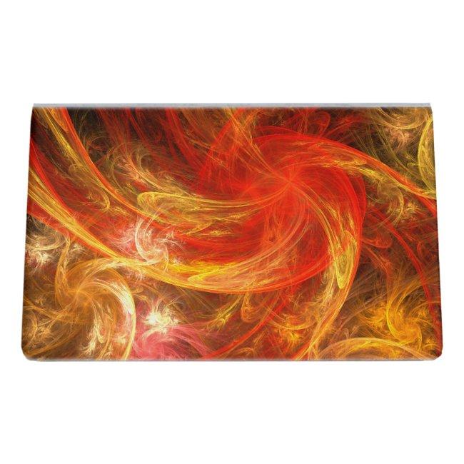 Firestorm Nova Abstract Art Desk Holder
