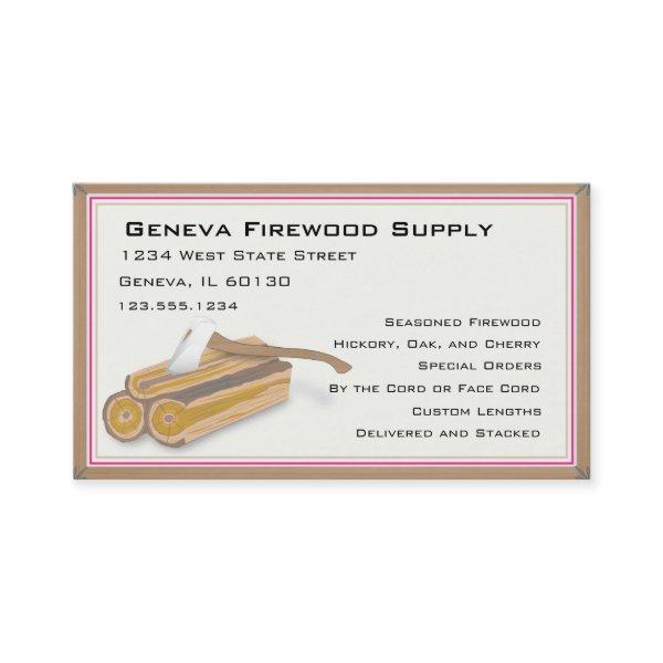 Firewood or tree service