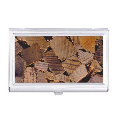 Firewood rustic cabin wood grain tree bark pattern case for
