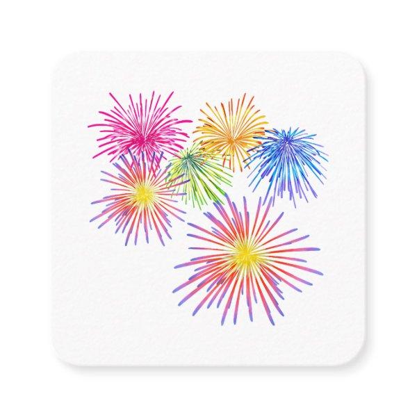 Fireworks Big Party Celebration Firecrackers  Square
