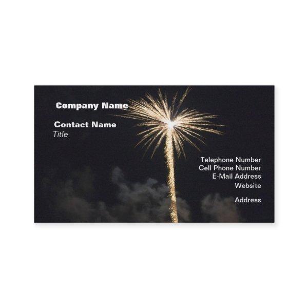 Fireworks Celebration at Night