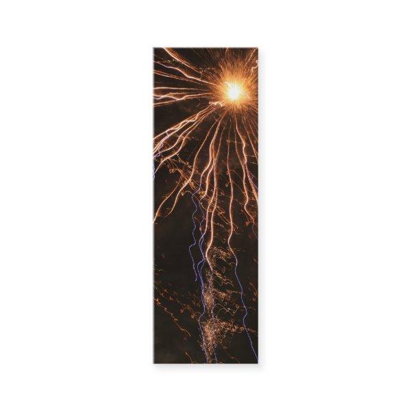 Fireworks Electricity Bookmark Mini