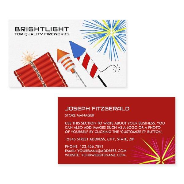 Fireworks, Fireworks Sales