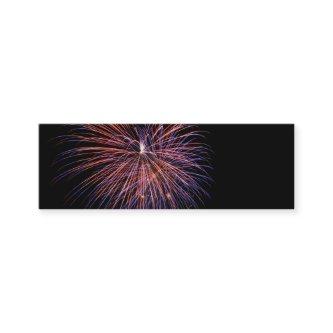 Fireworks Mini Bookmark