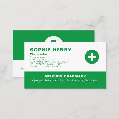 First Aid Symbol, Pharmacy, Pharmacists