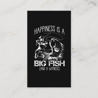 Fishing Happiness Witness Fish Loving Fisherman