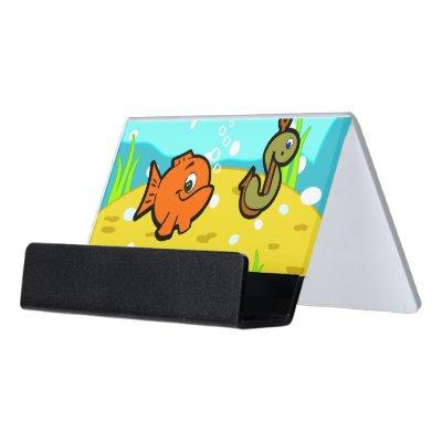 Fishing store desk  holder