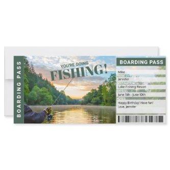 Fishing Trip Surprise Reveal Gift Certificate