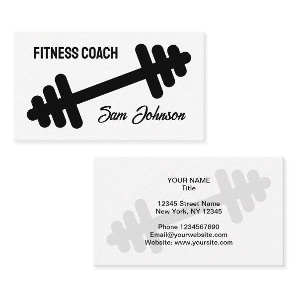 Fitness coach  template with logo