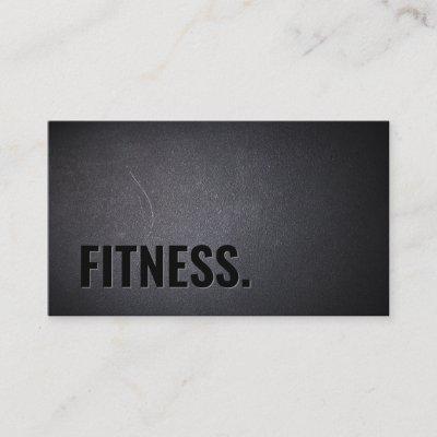 Fitness Modern Bold Text Elegant Dark Professional