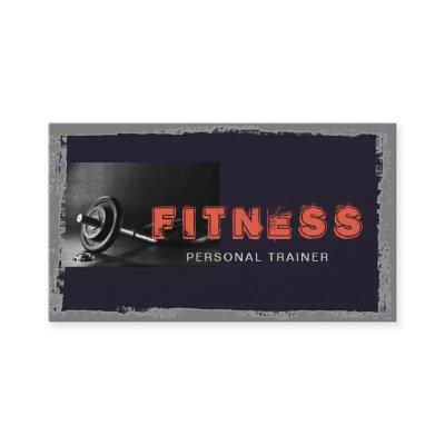 Fitness Personal Trainer Muscle Elegant Modern