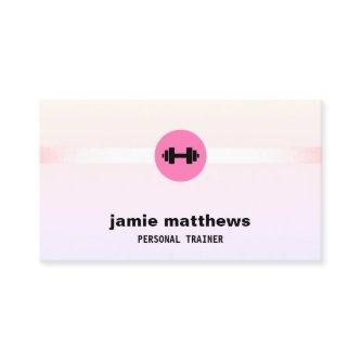 Fitness Personal Trainer Ombre Pink