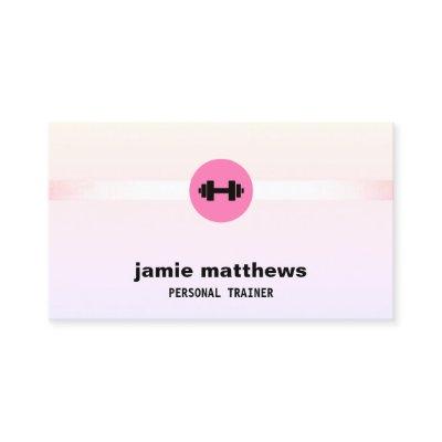 Fitness Personal Trainer Ombre Pink