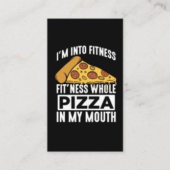 Fitness Pizza Slice Restaurant Lover Gym Foodie
