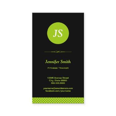 Fitness Trainer - Stylish Apple Green