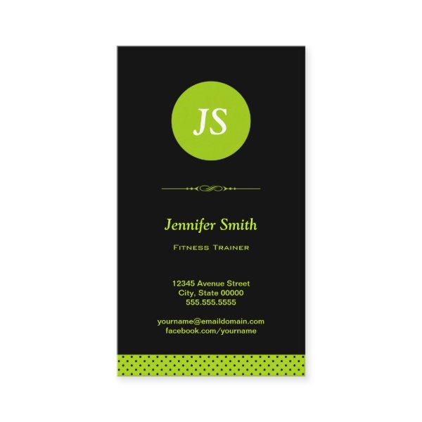 Fitness Trainer - Stylish Apple Green