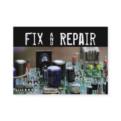 Fix and Repair