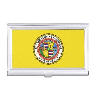 Flag of city of Honolulu, Hawaii  Cas  Case