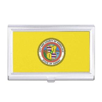 Flag of city of Honolulu, Hawaii  Cas  Case