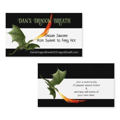 Flaming Dragon Breath Hot Sauce Web Site