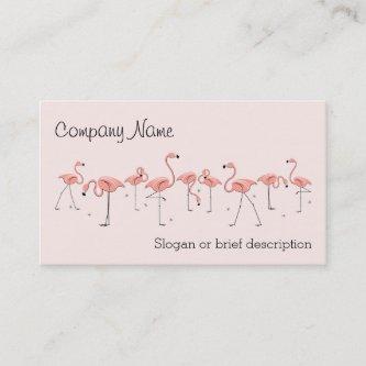 Flamingos Pink Line