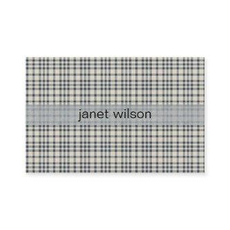 flannel pattern