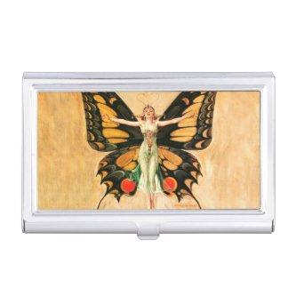 Flapper Butterfly Flying Woman Illustration  Case