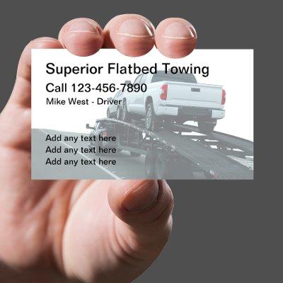 Flatbed Towing Services Local