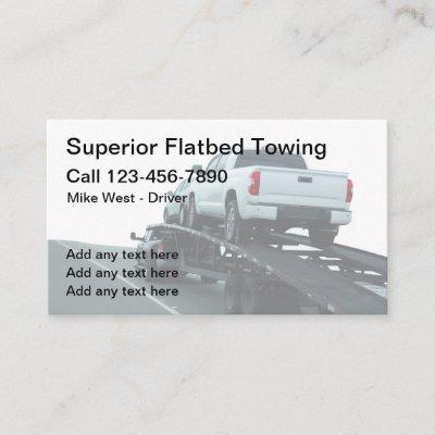 Flatbed Towing Services Local