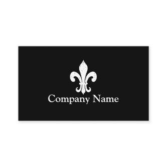 Fleur de lis  template | Black