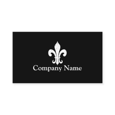 Fleur de lis  template | Black