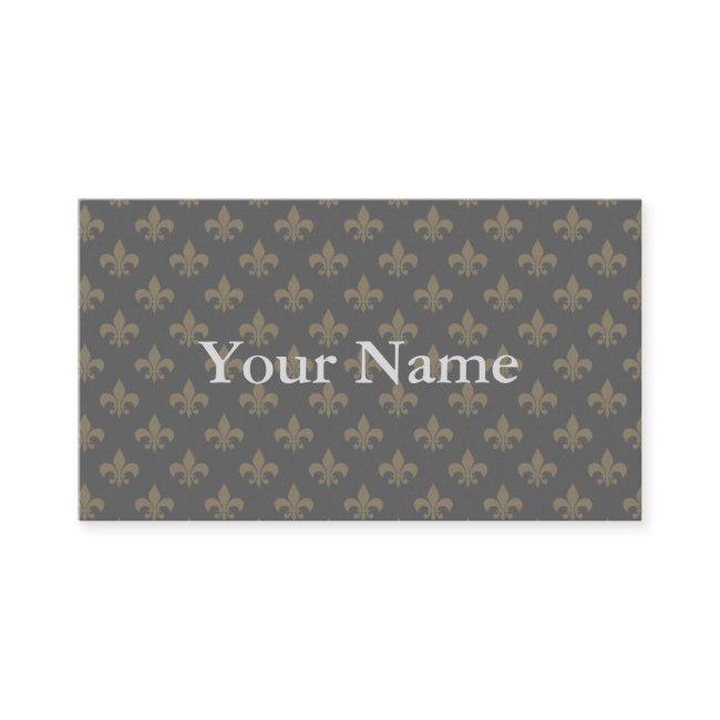 Fleur de lis Pattern + your image or text