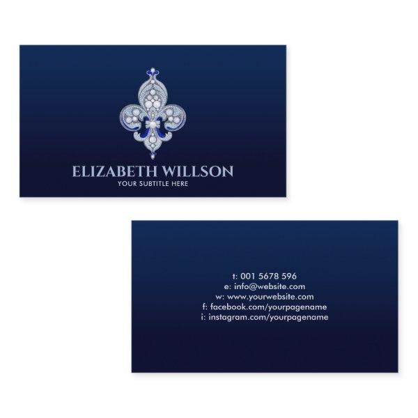Fleur-de-lis Pearl Ornament