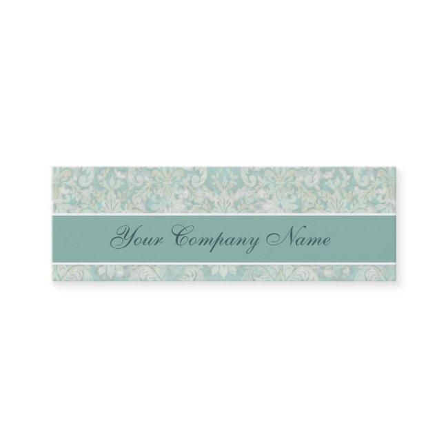 Fleur di Lys Damask Slate Blue