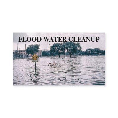 Flood Water Removal Cleanup