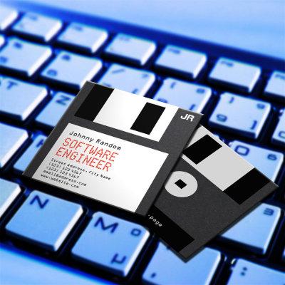 Floppy disk black retro tech style  square