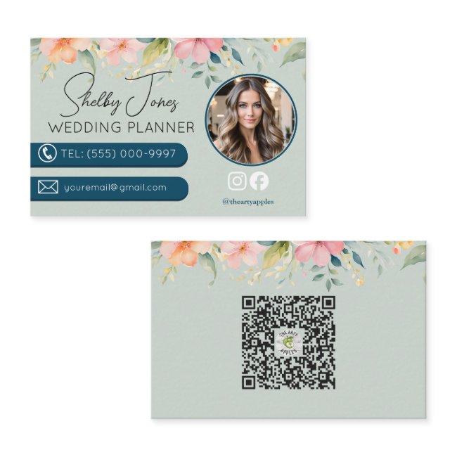 floral Elegant Wedding Planner small business