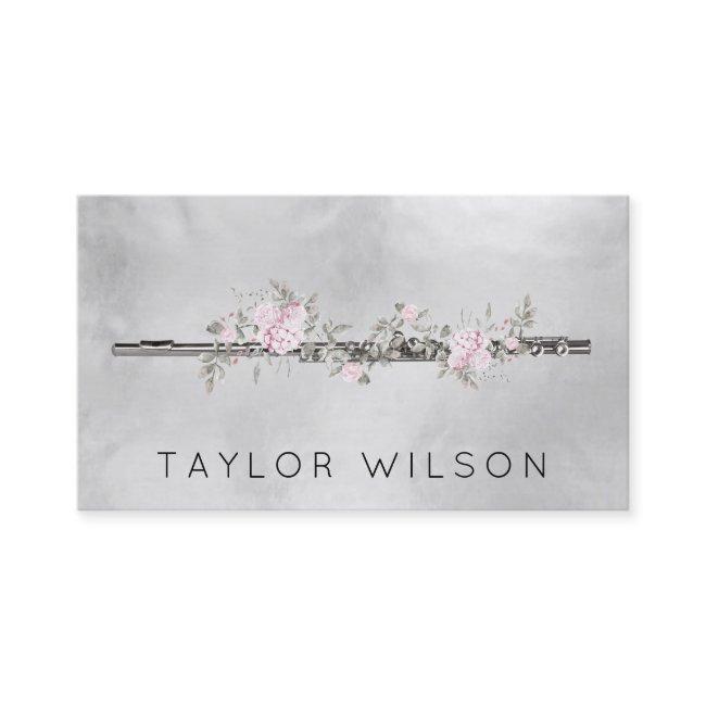 floral flute teacher design