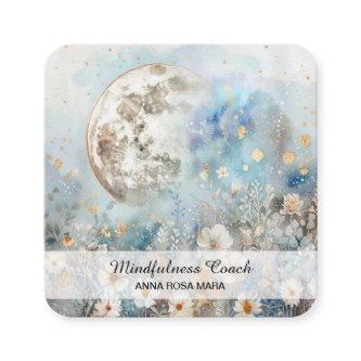 *~* Floral Full Moon Flowers QR AP70 Ethereal Square