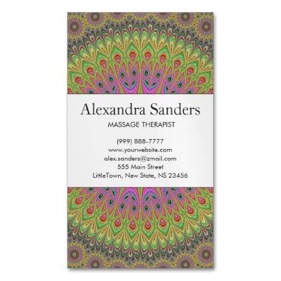 Floral Ornament Mandala  Magnet