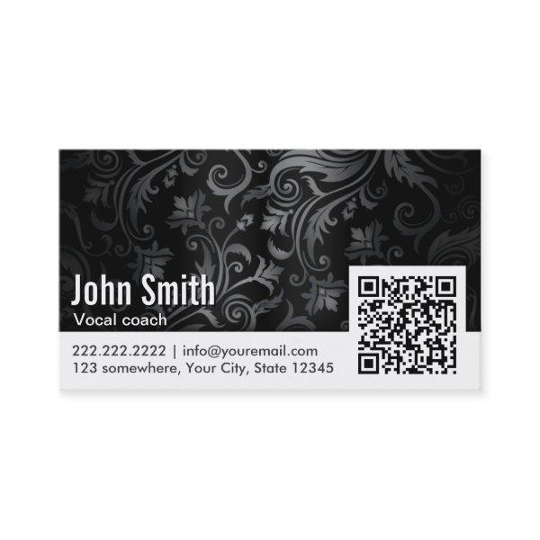 Floral Ornament QR Code Vocal Coach