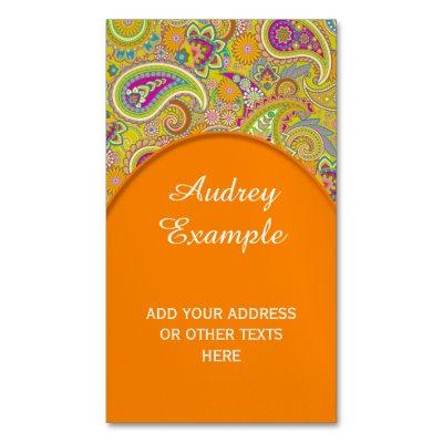 Floral Paisley seamless pattern I + your ideas Magnetic