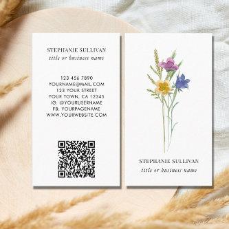 Floral QR Code