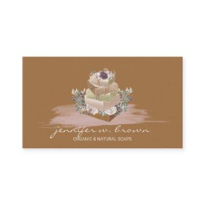 Floral Soap Making Brown