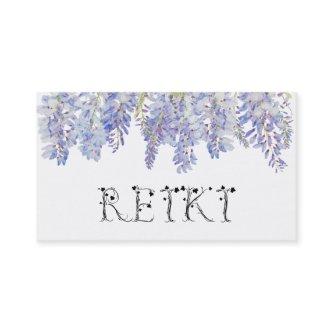 *~* Floral Wisteria Flower Watercolor REIKI