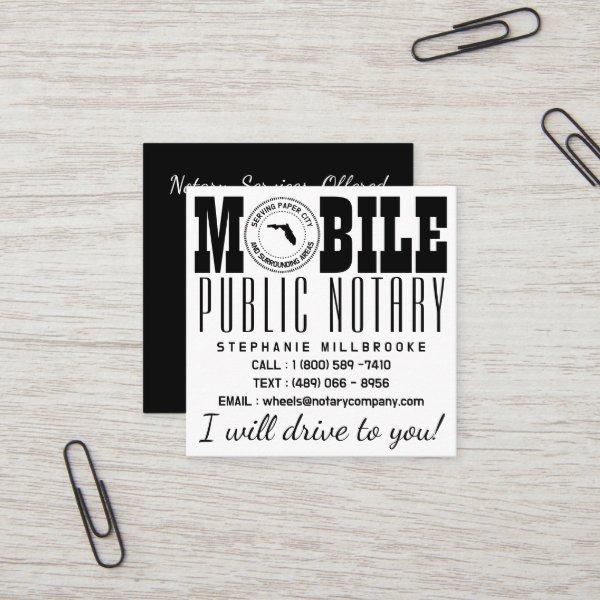 Florida Mobile Public Notary Square