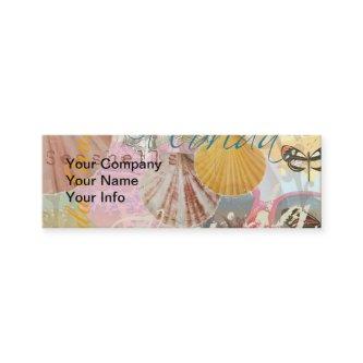 Florida Vintage Travel Beach Seashell Shell Art Mini