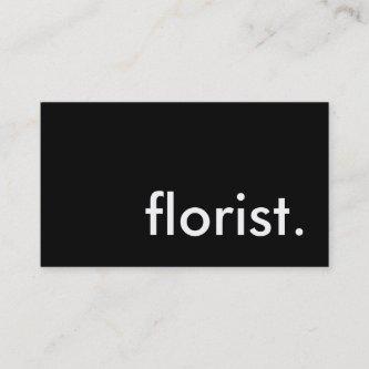 florist.